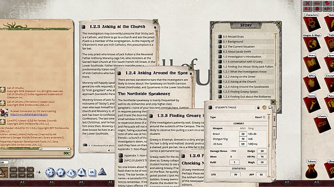 Fantasy Grounds - Missed Dues (CoC7E)