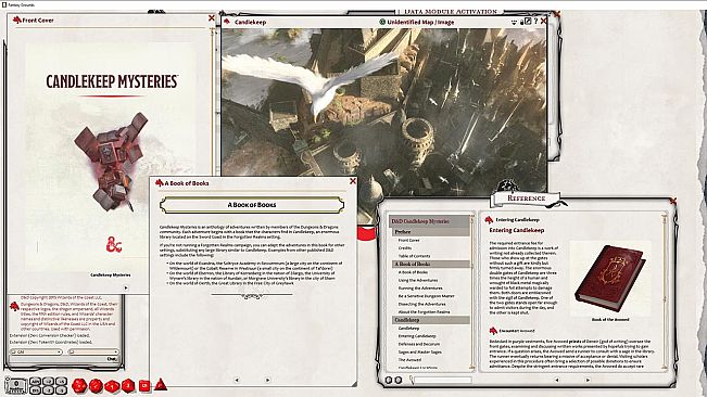 Fantasy Grounds - D&D Candlekeep Mysteries