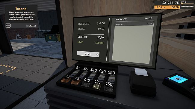 Returns Outlet Simulator