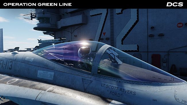 DCS: F/A-18C Operation Green Line by Badger633
