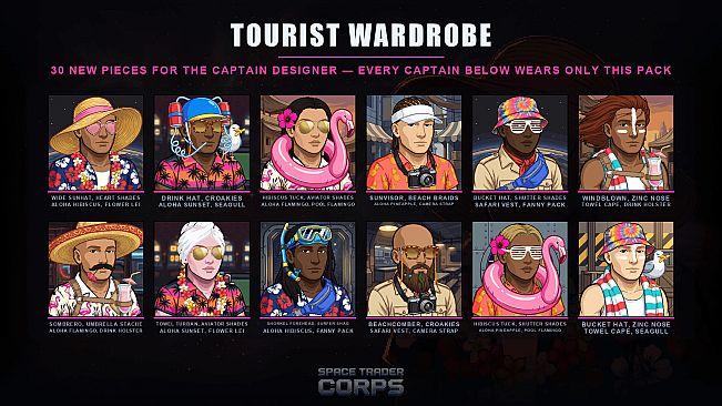 Space Trader Corps - Tourist Captains Garb