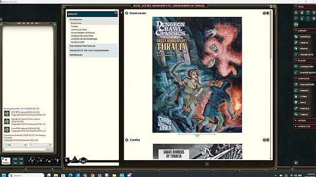 Fantasy Grounds - Dungeon Crawl Classics #111: Grave Robbers of Thracia