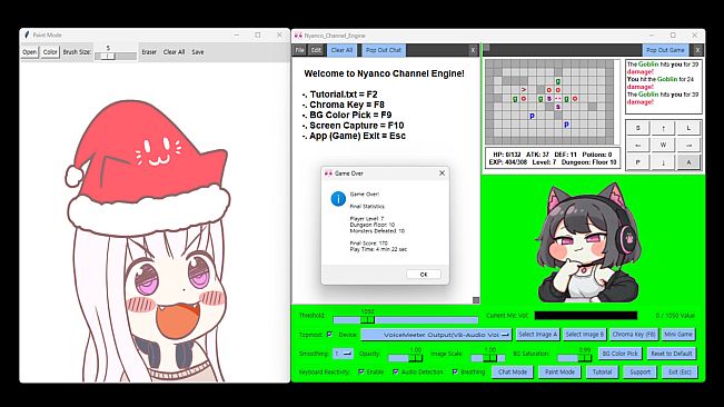 Nyanco Channel Engine