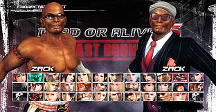 DEAD OR ALIVE 5 Last Round: Core Fighters Character: Zack