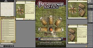 Fantasy Grounds - Pathfinder RPG - Map Pack - Camps And Shelters