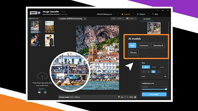 Nero AI Image Upscaler Pro 2025