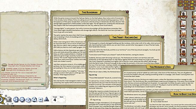 Fantasy Grounds - TIMEZERO: Tomorrow BOMB (Savage Worlds)