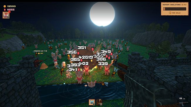 Moonlight Castle: Easy Idle Defense