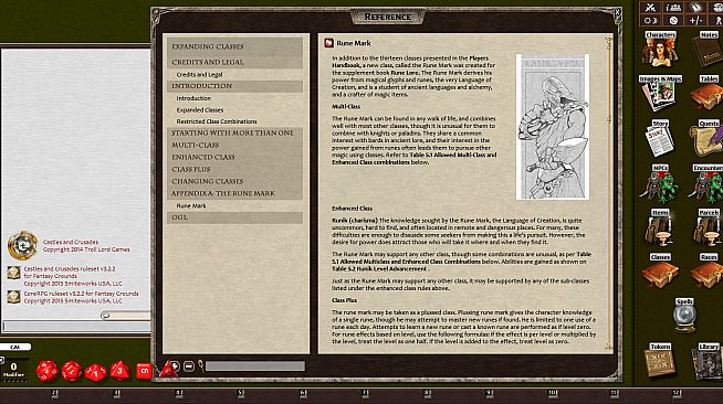 Fantasy Grounds - Expanding Classes (Castles & Crusades)