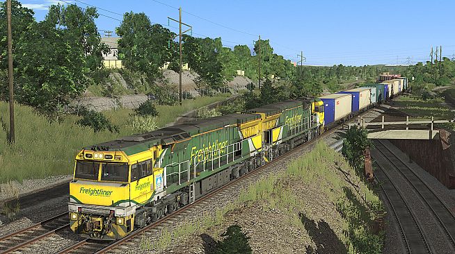 Trainz 2019 DLC - CFCLA, RailFirst, Freightliner GE C44aci Pack