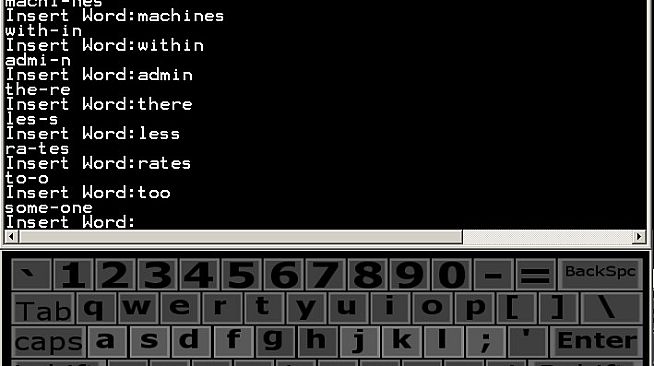 Touch Typing Home Row Speed Grinder - Silver Skin