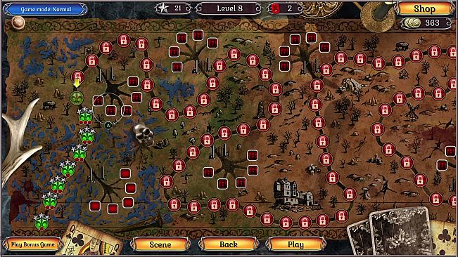 Jewel Match Twilight Solitaire