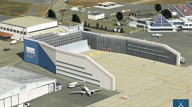 X-Plane 11 - Add-on: Globall Art - CYVR - Vancouver International Airport