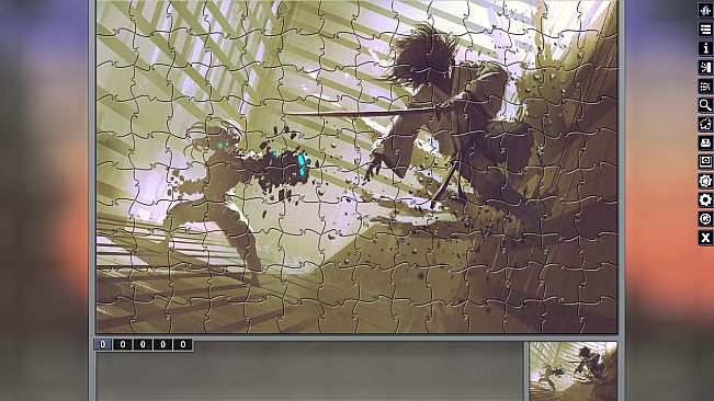 Pixel Puzzles Illustrations & Anime - Jigsaw Pack: Samurai