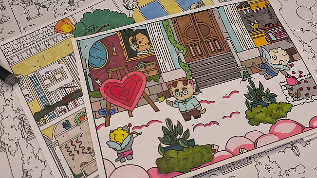 FIND ALL: Valentine's Day  - Coloring Book