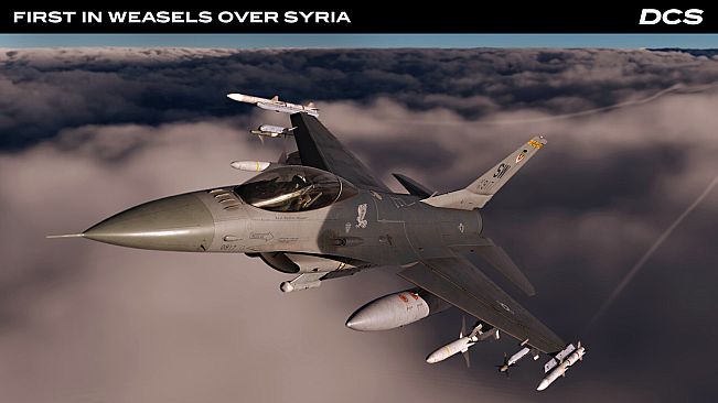 DCS: F-16C First in Weasels Over Syria Campaign by Ground Pounder Sims