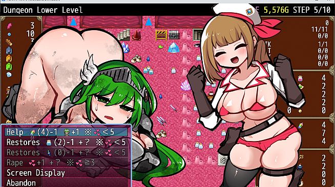 ERO TRAP DUNGEON ROGUELIKE