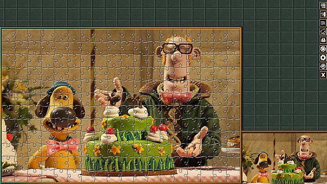 Pixel Puzzles Aardman Jigsaws: The Farmers Llamas