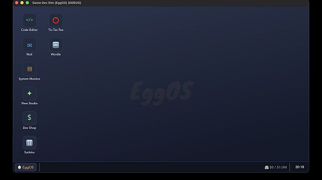 EggOS: Incremental Game Dev