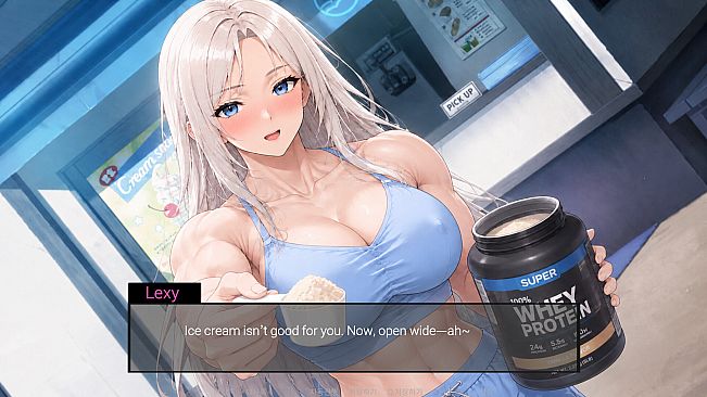 Muscle Girl Lexy: My Personal Trainer