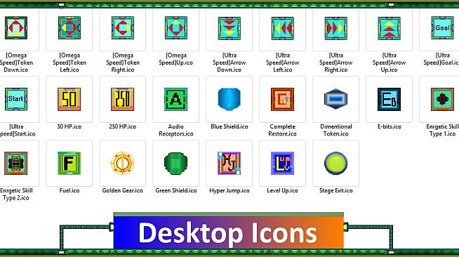 Desktop Icons [Intergalactic Traveler: The Omega Sector]