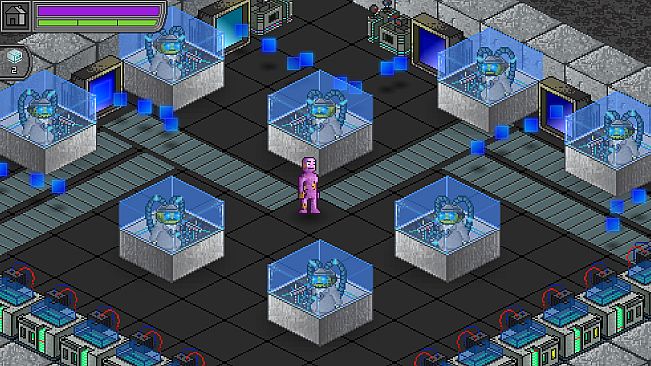 Patchman vs. Blue Squares