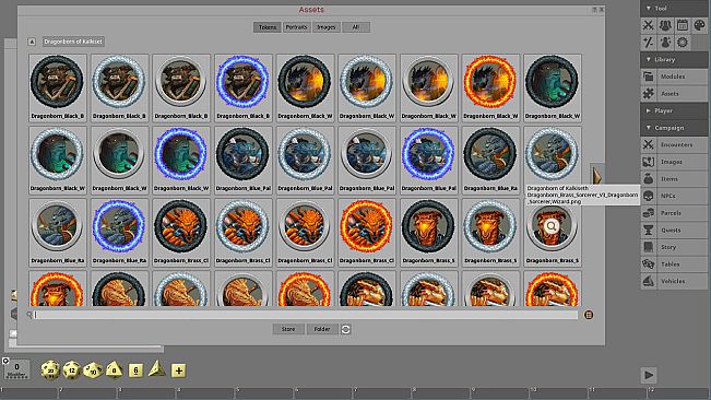 Fantasy Grounds - Dragonborn of Kalkiseth