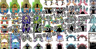 NATHUHARUCA Door Tilesets 3 for RPG MAKER UNITE
