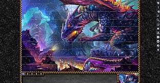 Pixel Puzzles Illustrations & Anime - Jigsaw Pack: Dragons 2
