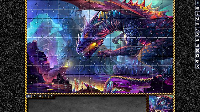 Pixel Puzzles Illustrations & Anime - Jigsaw Pack: Dragons 2