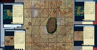 Fantasy Grounds - Starfinder RPG - Flip-Tiles - Alien Planet Starter Set