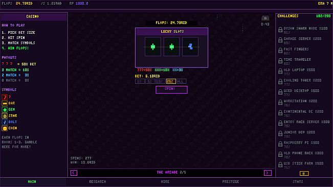 Server Farm Idle