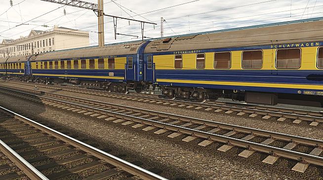 Trainz 2019 DLC - RZD-UZ-RIC Wagons Praha