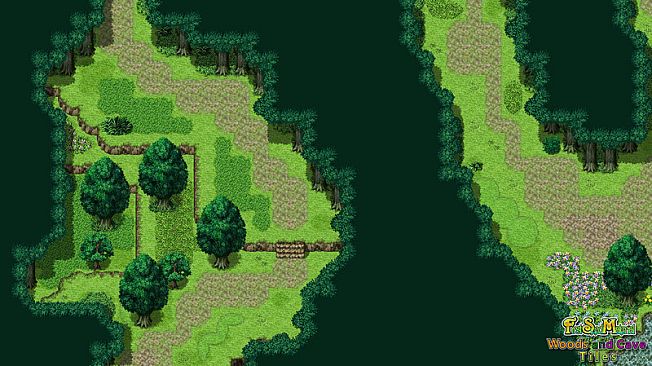 RPG Maker MZ - FSM: Woods and Cave