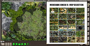 Fantasy Grounds - Meanders Map Pack: Meredark Jungle II (Map Pack)
