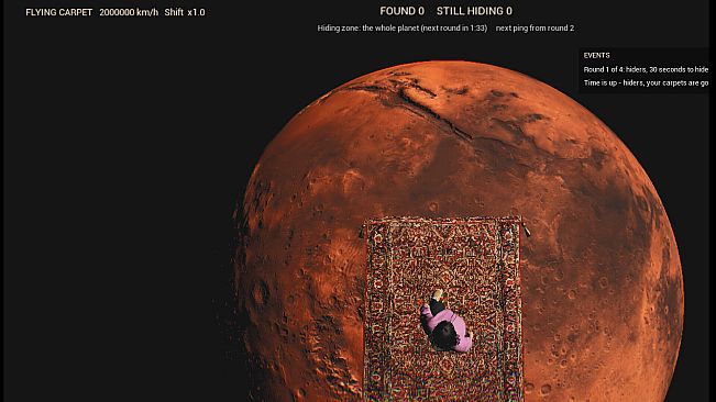 Hide IN SPACE
