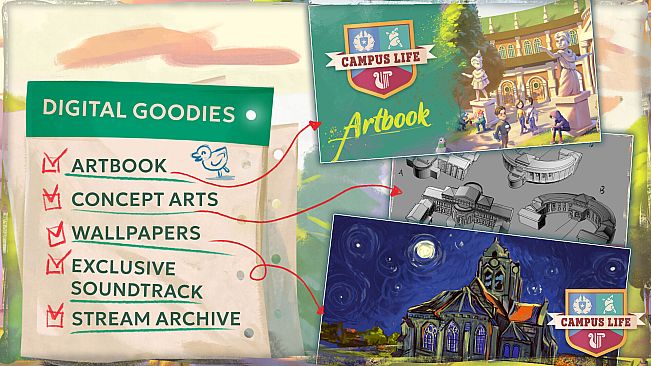 Campus Life - Digital Goodies Pack