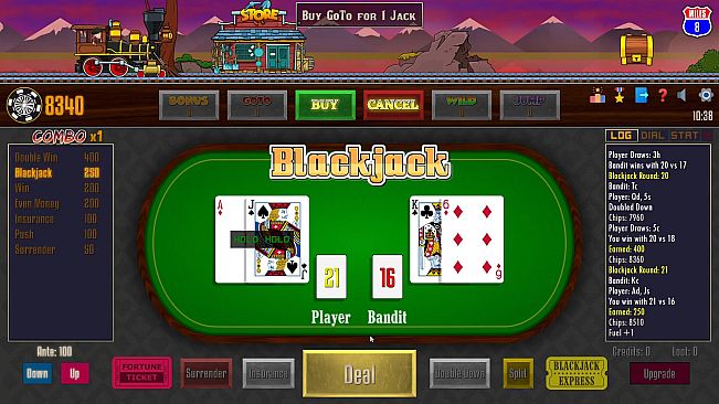 Poker Train - Blackjack