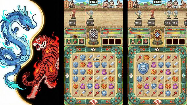 SanGuo Tactics: Touch to Match