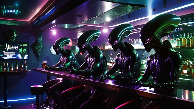 AI-VJ - Aliens Visuals