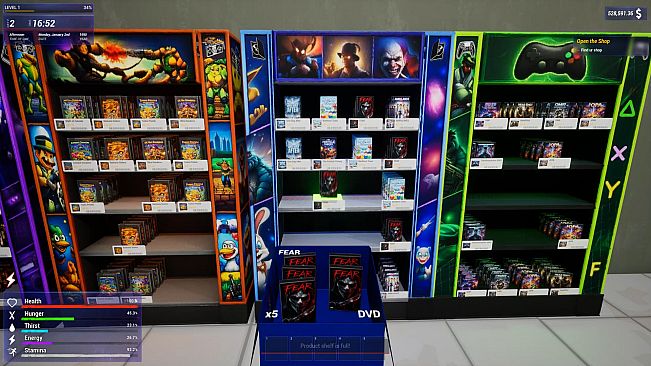 OPEN FOR BUSINESS: Game & Movie Store Simulator