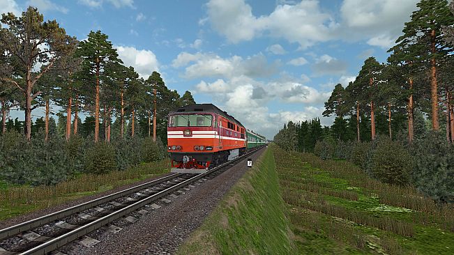 ZDSimulator - TEP70 Locomotive