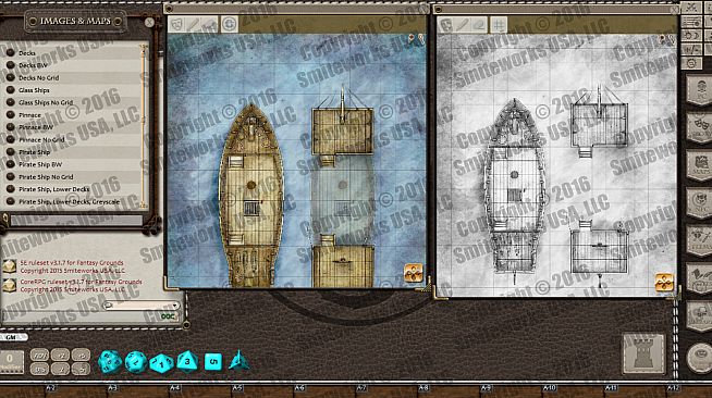 Fantasy Grounds - Fantastic Maps: Pirates!