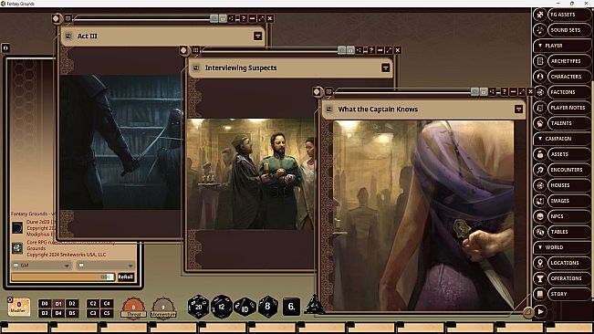 Fantasy Grounds - Dune: Fatal Journey