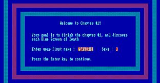 Blue Screen Adventures