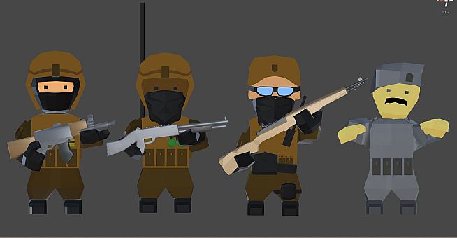 Call of Pixel : Close Quarters