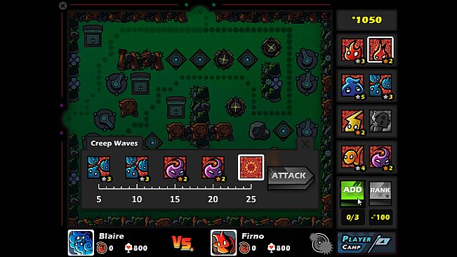 Fire With Fire Tower Attack and Defense