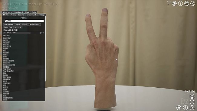 HAELE 3D - Hand Poses Lite - Drawing References