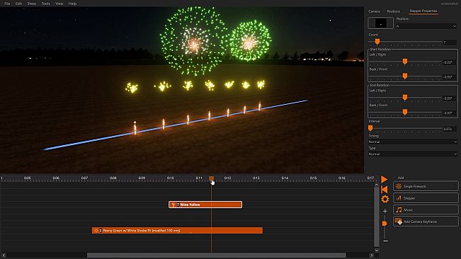 FWsim - Fireworks Display Simulator