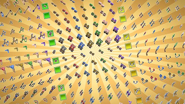 RPG Maker MZ - KR Fantasy Market - Weapons Tileset